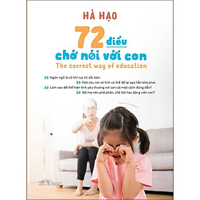 72 điều chớ nói với con