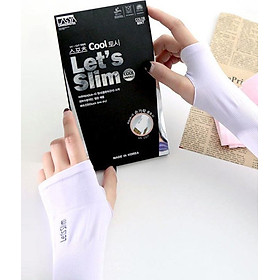 Găng Tay Chống Nắng Let's Slim (Màu Trắng)