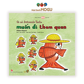 Ehon - Phát triển quan sát - Cô cá Setouchi Taiko muốn đi tham quan - cho bé 3-6 tuổi