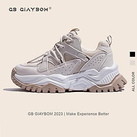 Giày Sneaker Nữ Đế Cao Êm Thích Hợp Mang Đi Làm, Đi Học, Chơi Mới Nhất GiayBOM GB B1584