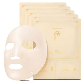 Combo 5 Mặt nạ chống lão hóa Whoo Bichup Moisture Anti-aging 3 step Mask