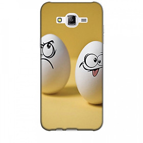 Ốp lưng dành cho điện thoại  SAMSUNG GALAXY J7 Đôi Bạn Trứng Cute
