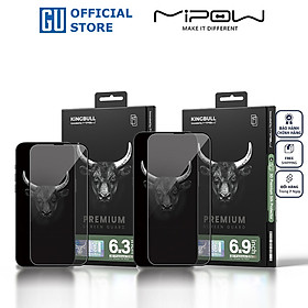 Mua Kính Cường Lực MIPOW KINGBULL 3D Premium Silk Cho iPhone 16 Pro/ 16 Pro Max Viền 3D Bo Đẹp Mắt Cảm Giác Vuốt Mềm Mượt Hàng Chính Hãng
