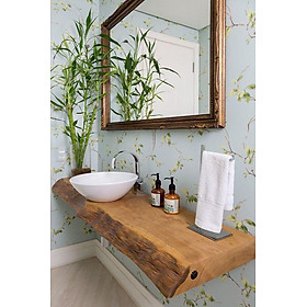 Mua Bàn Lavabo Gỗ Tự Nhiên  Bàn Để Chậu Rửa Mặt