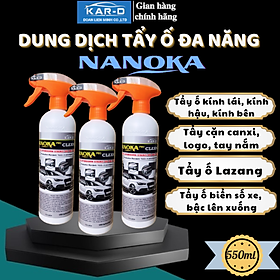 Tẩy ố kính, cặn canxi, ố vảy cá Nanoka Pro Clean 550ml - Technology of USA