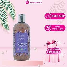 Sữa Tắm Avatar Lavender Hương Hoa Nhật Bản Với Cánh Hoa Thật 500ml (Combo 500ml Và Set 24ml)