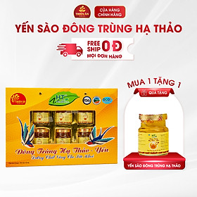 Đông Trùng Hạ Thảo Yến HT Thiên Ân - Hộp 6 Hũ