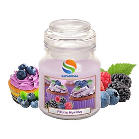 Mua Hũ nến thơm tinh dầu Bartek Fruits Muffins 130g QT0400 - bánh muffin trái cây  nến trang trí  thơm phòng  thư giãn  Hỗ trợ khử mùi (giao mẫu ngẫu nhiên)