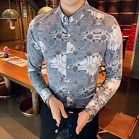 Áo sơ mi nam fom Hàn Quốc sành điệu NEW