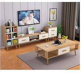 Mua BỘ KỆ SÀN - BÀN TRÀ PHONG CÁCH BẮC ÂU