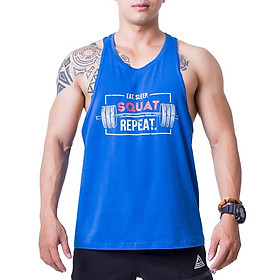 >> SO SÁNH GIÁ QUẦN LỬNG TẬP GYM NAM FITME COTTON - FQGMCN-DT | Shopee Lazada Sendo Tiki | Nên mua ở đâu rẻ nhất 190 Áo Stringer Tập Gym Nam Fitme Cotton FAGMCT-BI (Xanh bích)