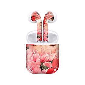 Mua Miếng dán skin chống bẩn cho tai nghe AirPods in hình thiết kế - atk107 (bản không dây 1 và 2)