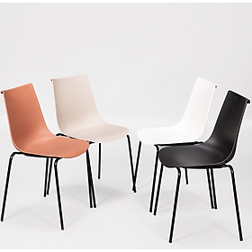 Mua Ghế nhựa chân sắt nhập khẩu Tundo cao cấp JNST Amelie11CT 42 x 43 x 82 cm