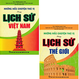 Sách - Combo Những Mẩu Chuyện Thú Vị Trong Lịch Sử Việt Nam Và  Thế Giới (Bộ 2 Cuốn)