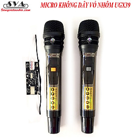 MICRO KHÔNG DÂY LOA KÉO UGX39 - THÂN NHỰA