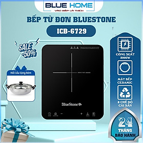 Mua Bếp Từ Đơn BlueStone ICB-6729  Công Suất 2000w - Cảm Ứng  Hàng Chính Hãng