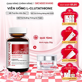 Viên Uống Sắc Ngọc Khang Dưỡng Trắng Sáng Da Whitening Plus 60 Viên