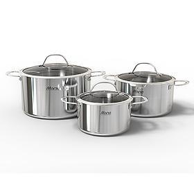 Mua Bộ Nồi Inox Đa Lớp Sunhouse Mama SHG701 - Hàng Chính Hãng