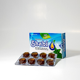 Viên Ngậm SHABI- Giảm Ho, Giảm Sưng Đau Rát Họng (Hộp 24 viên)