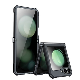 Ốp lưng cho Samsung Galaxy Z Flip 6 (Flip6) hiệu XUNDD Beatle chống sốc, lưng trong, viền màu - Hàng chính hãng