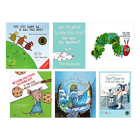 Combo 5 Cuốn Picturebooks Song Ngữ Khuyến Đọc (Tặng Kèm Sách Người Mỹ Giúp Con Ở Độ Tuổi Mầm Non)