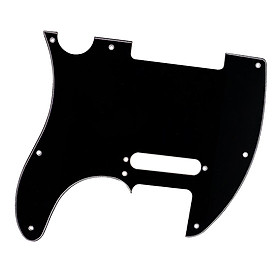 Hình ảnh Electric Guitar Pickguard Guitar Pickguard Plate Replacement Black for TL