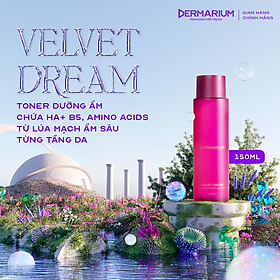 Toner Dermarium Dưỡng Ẩm Velvet Dream