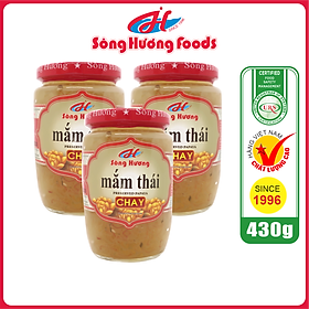 3 Hũ Mắm Thái Chay Sông Hương Foods Hũ 430g