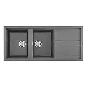 Chậu Rửa Đá Granite Nano Malloca TITANIUM K-50073 - Xám