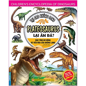 Sách - Kiến thức về khủng long - Tại sao khủng long Plateosaurus lại ăn đá? Đặc tính ăn uống và tiêu hóa của khủng long