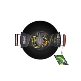 Mua chảo Saute Pan steel deep piety nitriding green Cook GCW01 available on all kinds of kitchen