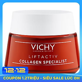 Kem Dưỡng Ngăn Lão Hóa, Sáng Da Vichy Collagen Liftactiv Collagen Specialist Chuyên Biệt (50ml)