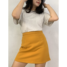 Áo thun Nữ tay lỡ form rộng vải Cotton Spandex co giãn 4 chiều - Áo phông nữ trơn 4 màu xinh xắn