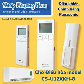 Điều khiển chính hãng cho điều hòa Panasonic model CS-U12XKH-8