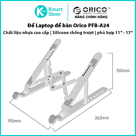 Mua Giá đỡ Laptop  máy tính bảng gấp gọn Orico PFB-A24 - Hàng Chính Hãng