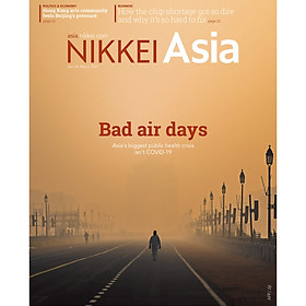 Nikkei Asian Review: Nikkei Asia - 2021: BAD AIR DAYS - 17.21 tạp chí kinh tế nước ngoài, nhập khẩu từ Singapor