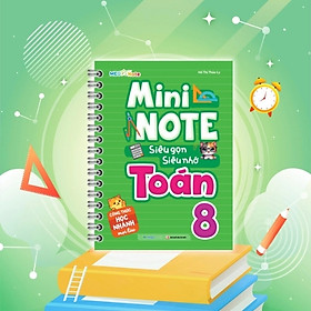 Sách Mini Note Công Thức Học Nhanh Toán (Chọn Lẻ)