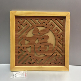 Mua Tấm chống ám khói chữ Phúc ( chữ hán) ( trang trí trên ban thờ treo tường) sản phẩm có nhiều kích thước