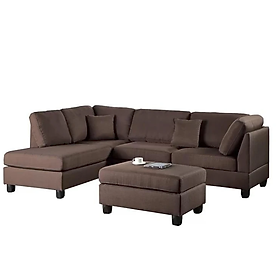 Bàn ghế sofa góc phòng khách Tundo PH-SFGT01-V3 Cao Cấp