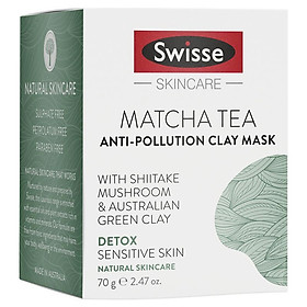 Swisse Matcha Tea Anti Pollution Clay Mask 70g