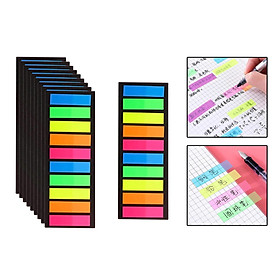 Page Flags Multicolor Translucent Sticky Notes for Catalogs Index Dorm Home Classify File