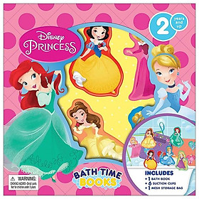 Disney Princess Bath Time Books