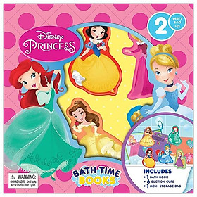 Disney Princess: Bath Time Books