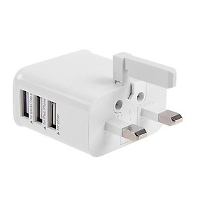 Adapter Sạc 3 Cổng USB (3A)
