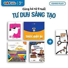 Truyện Ehon bé 3-4-5 tuổi - Bộ 5 cuốn Tư duy sáng tạo