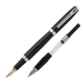 Hero (HERO) black double pen tip gold pen set (F + EF tip) 916