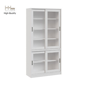 Mua  Happy Home Furniture  LUCA  Tủ sách 4 cánh lùa  90cm x 35cm x 180cm ( DxRxC)  TCL_012