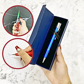 Mua Bật Lửa Khè Hình Cây Viết Kim Loại Có Mực Viết - xài gas