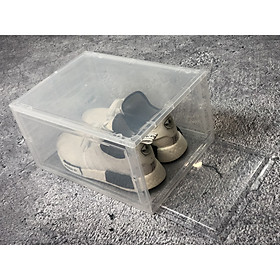 Mua  SIZE LỚN  Hộp đựng giày nhựa cứng cao cấp