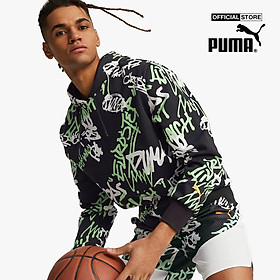 PUMA - Áo hoodie nam tay dài Freestyle Booster Ba